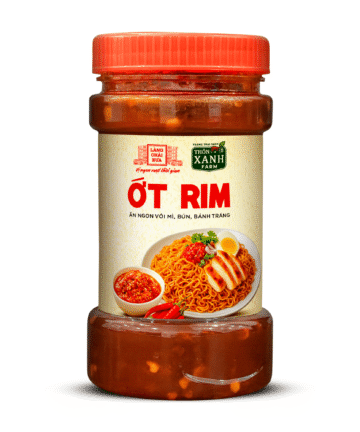 [Hủ 140g] Ớt rim Làng Chài Xưa ăn ngon với mì, bún, bánh tráng thơm ngon đặc biệt