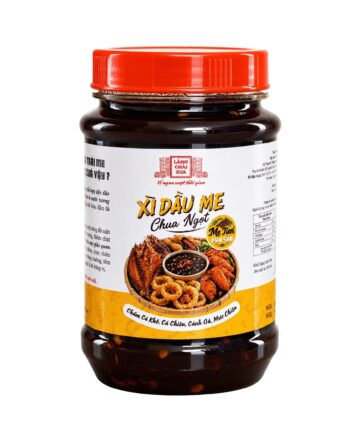 [Hũ 260g] Xì Dầu Me Tươi Pha Sẵn Làng Chài Xưa Ăn Rất Ngon Cá Khô Cá Chiên Cánh Gà Mực Chiên
